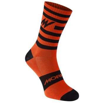 Morvelo Series Stripe Orange Socks - S/M