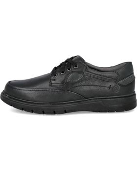 de L&R SHOES SAKUT 400811350 ZAPATOS DE CORDONES PARA HOMBRE NEGRO