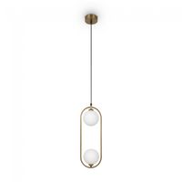 lampara de techo ring 2 luces