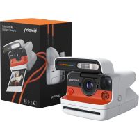 camara instantanea polaroid flip pelicula 79x79mm sensor auto bluetooth flash blanca