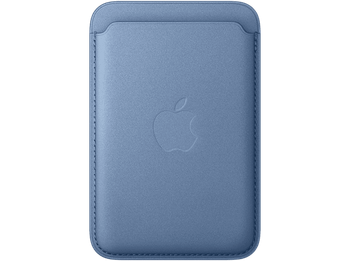Apple cartera de trenzado fino con MagSafe para el iPhone, Azul silvestre