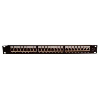 Powergreen Patch Panel 24 Puertos Cat. 6 FTP