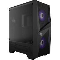 msi mag forge 100m cristal templado usb 32 rgb negra