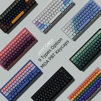 jcm moa gmk juego grande de teclas pbt mas tipos 7u teclas de barra espacial teclas para teclado mecanico mx switch 65 diseno de wooting hi75 gmk75
