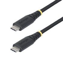StarTech.com Cable de Carga USB-C de 2m - Cable Cargador USB Tipo C - PD EPR 240W 5A - Durable y Ultra Flexible - Cable Cargador USB 2.0 de Servicio Pesado - Certificado USB-IF