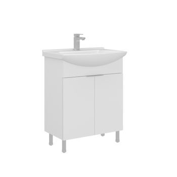 Mueble Para Lavabo  - 65 X 50 X 83 Cm - Blanco