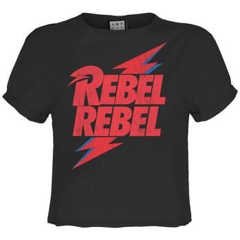 Amplified Clothing Camiseta manga larga Rebel Rebel para mujer
