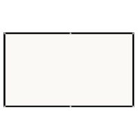 pantalla de proyector de rejilla blanca 169 de 84100120 pulgadas anti-luz pantalla de cine portatil 4k hd suave con