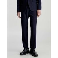 calvin klein jeans pantalones bi-stretch s100 wool para hombre