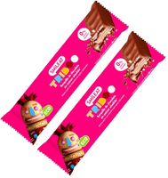 smileat triboo barrita rellena y recubierta de cacao eco 2x40 gr