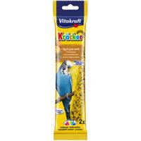 vitakraft barritas de huevo y semillas de hierba para periquitos pajaros  snacks -