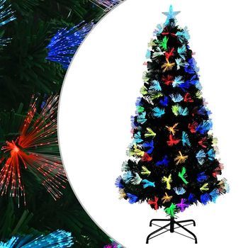 Árbol De Navidad | Decoraciones De Navidad Artificial Con 160 Led Verde 150 Cm Pvc