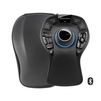 raton 3dconnexion spacemouse pro wireless bluetooth 6dof 15 botones iluminacion azul negro