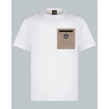 Mauna Kea Tops y Camisetas MKU100_CL100-POCKET WHITE para hombre