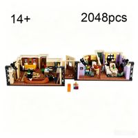 juguetes populares series creativas bloques de construccion de modelos de apartamentos de varios tipos juguetes educativos de ensamblaje para ninos