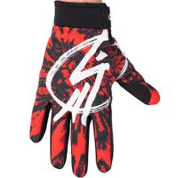 shadow conspire gloves - red tie dye small