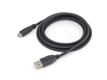 CABLE 2.0 USB-A MACHO USB-C MACHO 2M TRANSFERENCIA 480MBPS COLOR NEGRO