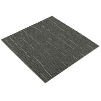 azulejo de alfombra rayado verde claro 50 x 50 cm 36 uds vidaxl