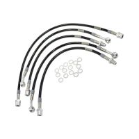 kit latiguillos de freno metalicos moto guzzi 850 t3 california completo negro