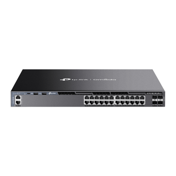 SWITCH GESTIONABLE L3 TP-LINK SG6428X 24P GIGABIT CON 4 SLOTS SFP+ 10G PUERTO DE CONSOLA RJ45/USB-C