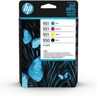 hp pack cartuchos tinta original 950 negro  951 cianmagentaamarillo