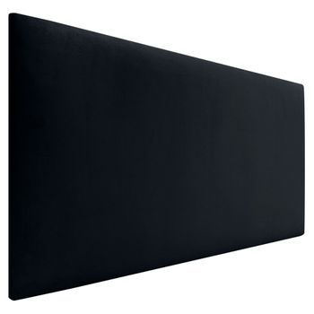 Dhome Cabecero De Terciopelo Liso 110x60 Camas 105 - Negro