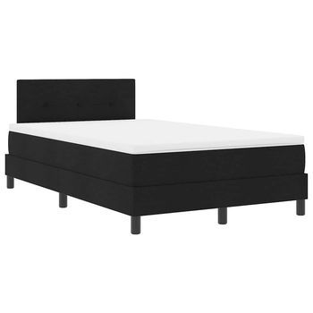 Cama Tapizada 193x123x88 Cm  - Negro