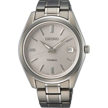 reloj Titanio hombre Seiko NeoClassic SUR369P1 40.2mm 100m WR cristal de zafiro