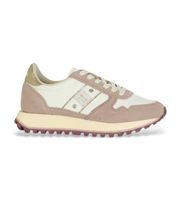 blauer para mujer s5millen03 zapatillas de piel millen03 blanco 36 plano cordones casual