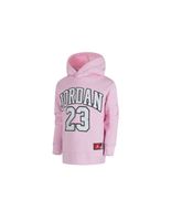 sudadera nike jordan hbr flc po hoodie nino rosa