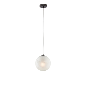 Olaf Lámpara Colgante En Hierro Bronceado 1 Luz Con Esfera Dm.20 130 Ø20 Bl294-s1-nr