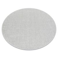 alfombra casablanca loom circulo plata lazo suave interior y exteri circulo 200 cm