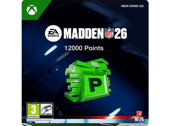 Xbox Series X S Madden NFL 26: 12000 MUT Points (Código de descarga) (*Juego base se vende por separado)