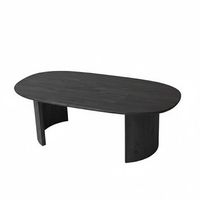 mesa baja de madera hudson - 120 x 60 x 40 cm - gris antracita