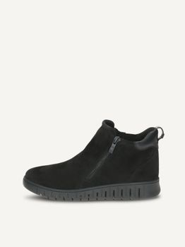 CAPRICE Bootie, black, made of Leather without heel, Size 38