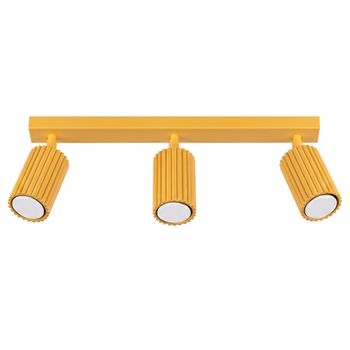 Plafone amarillo aluminio alt. 16.5 cm