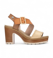 refresh para mujer 17520802-beige sandalias 175208 marron 36 5 a 8cm hebilla casual