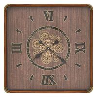 reloj archie 60 x 60 cm marron - atmosphera createur dinterieur