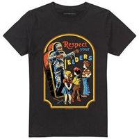 steven rhodes camiseta respect your elders para hombre