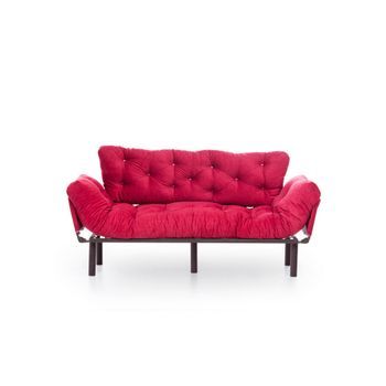 Sofá Cama 3 Plazas Nitta Triple Granate