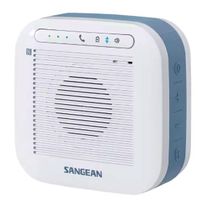 sangean h200 blanco  altavoz portatil inalambrico de ducha