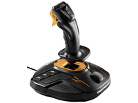 joystick - thrustmaster t16000m fcs hotas tecnologia magnetica heart railes deslizantes smart 30 botones