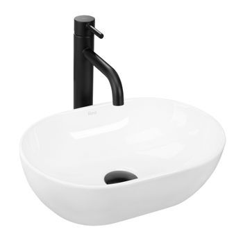 Lavabo Sobre Encimera Rea Amelia Mini White