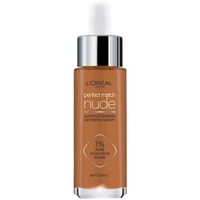 loreal base de maquillaje true match nude tinted serum - 6-7 dunkel para mujer