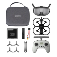 dron de carreras rc fpv iflight defender 20 lite o4 de 2 pulgadas 2s cinewhoop rtf con transmisor de radio commando 8 y