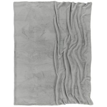 Manta suave Havena gris  200x240 cm