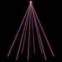 led arbol de navidad interiorexterior 1300 led colores 8 m vidaxl