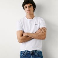 pepe jeans camiseta blanca pm508212-800