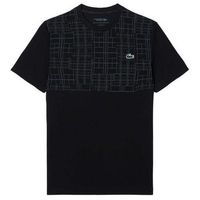camiseta lacoste novak djokovic ultra dry negro
