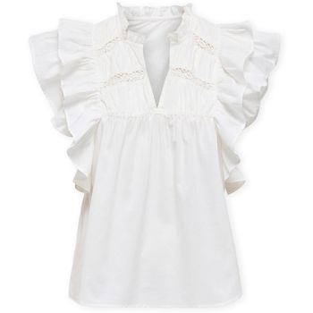 Only Blusa Noos Top Sunny Life - Cloud Dancer para mujer